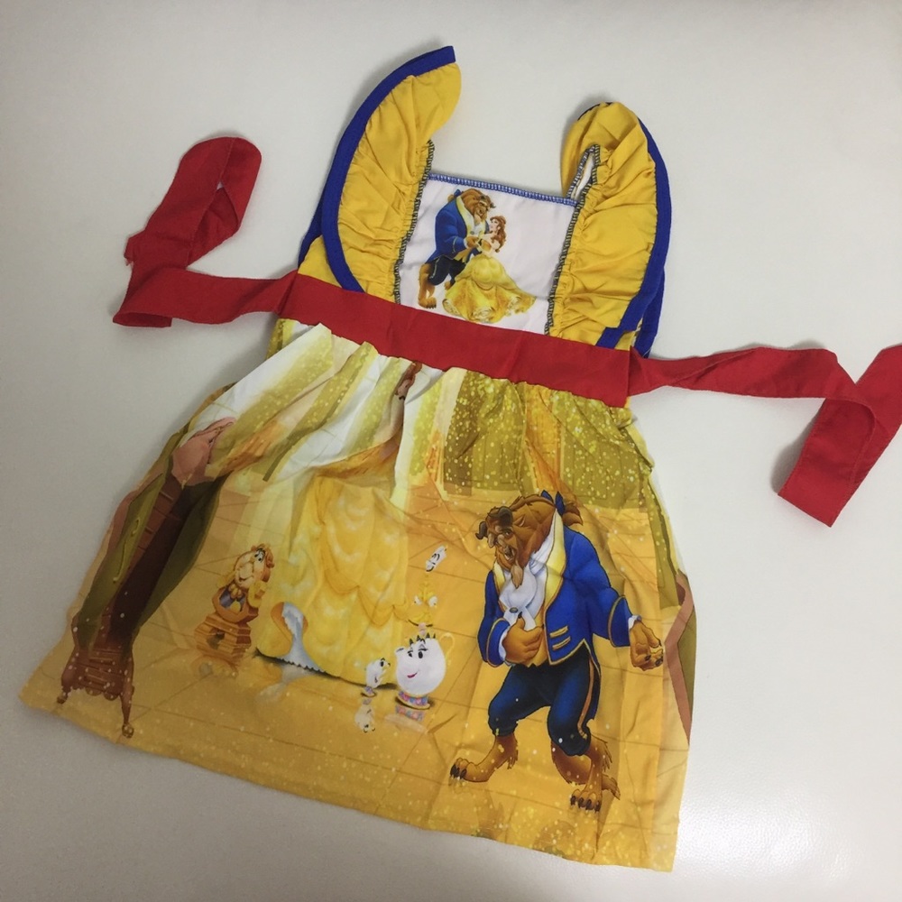 Princess belle beauty and the beast dress - Picture 2 of 8